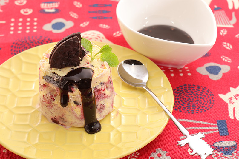 ブルーベリーのアイスケーキ サムネイル画像